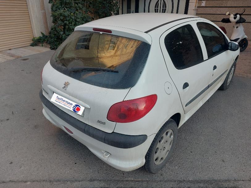 تصویر پژو 206 مدل 1396 ا تیپ 5 تیپ 5