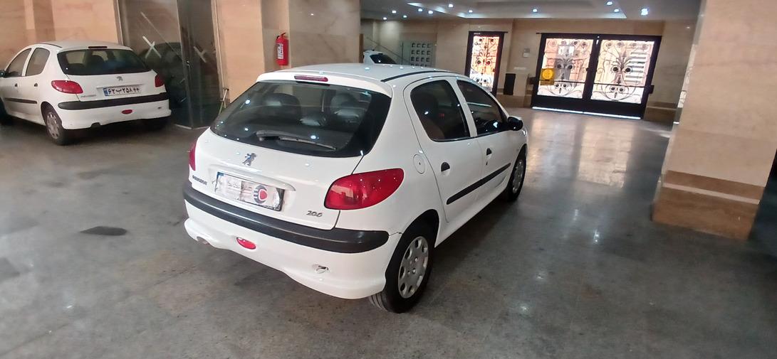 تصویر پژو 206 مدل 1397 ا تیپ 5 تیپ 5
