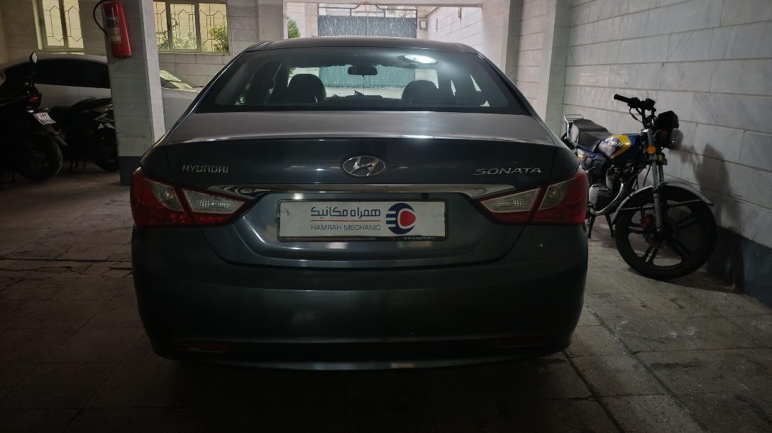 تصویر هیوندای سوناتا مدل 2011 ا نیمه فول YF نیمه فول YF