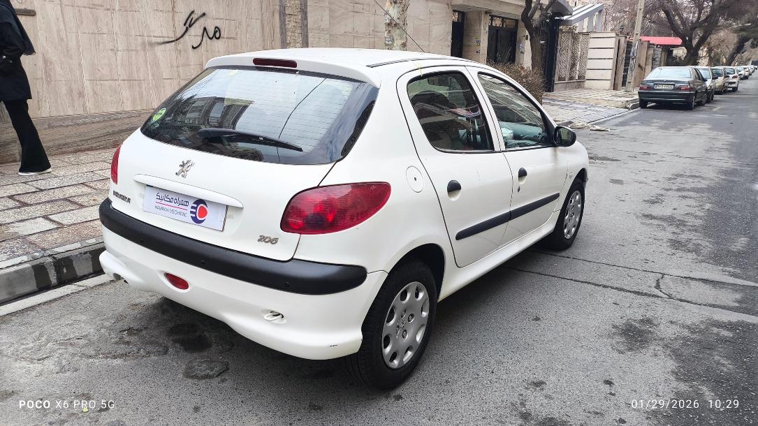 تصویر پژو 206 مدل 1398 ا تیپ 2 نیمه فول تیپ 2 نیمه فول