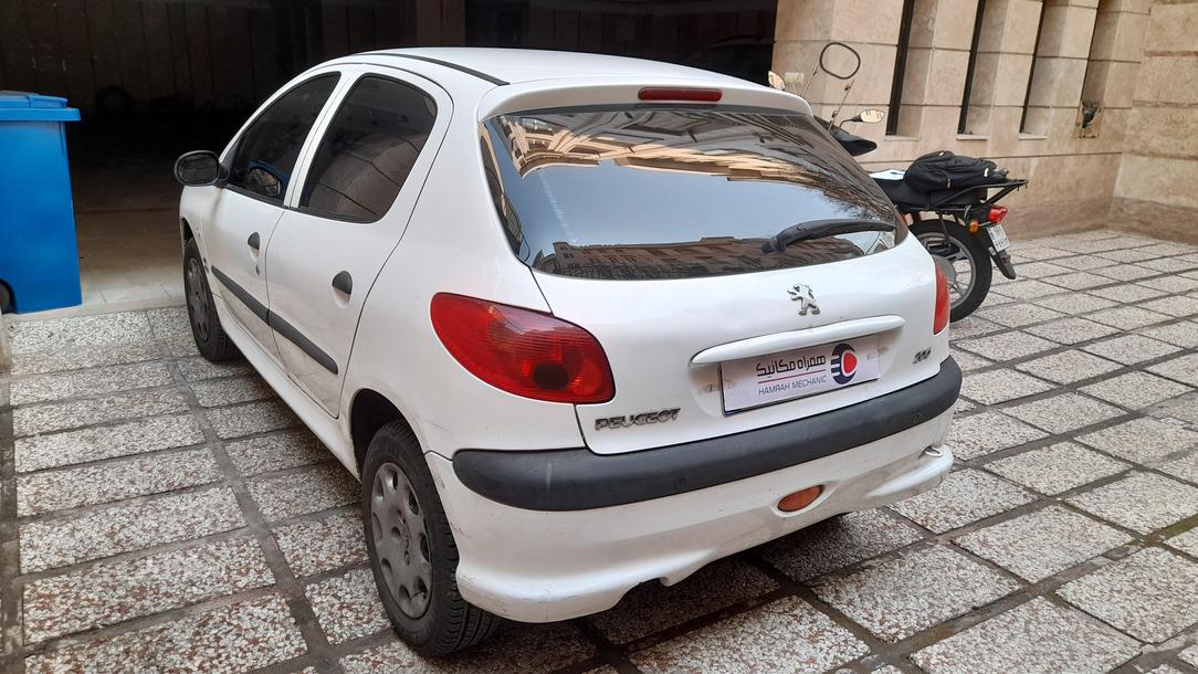 تصویر پژو 206 مدل 1396 ا تیپ 2 تیپ 2