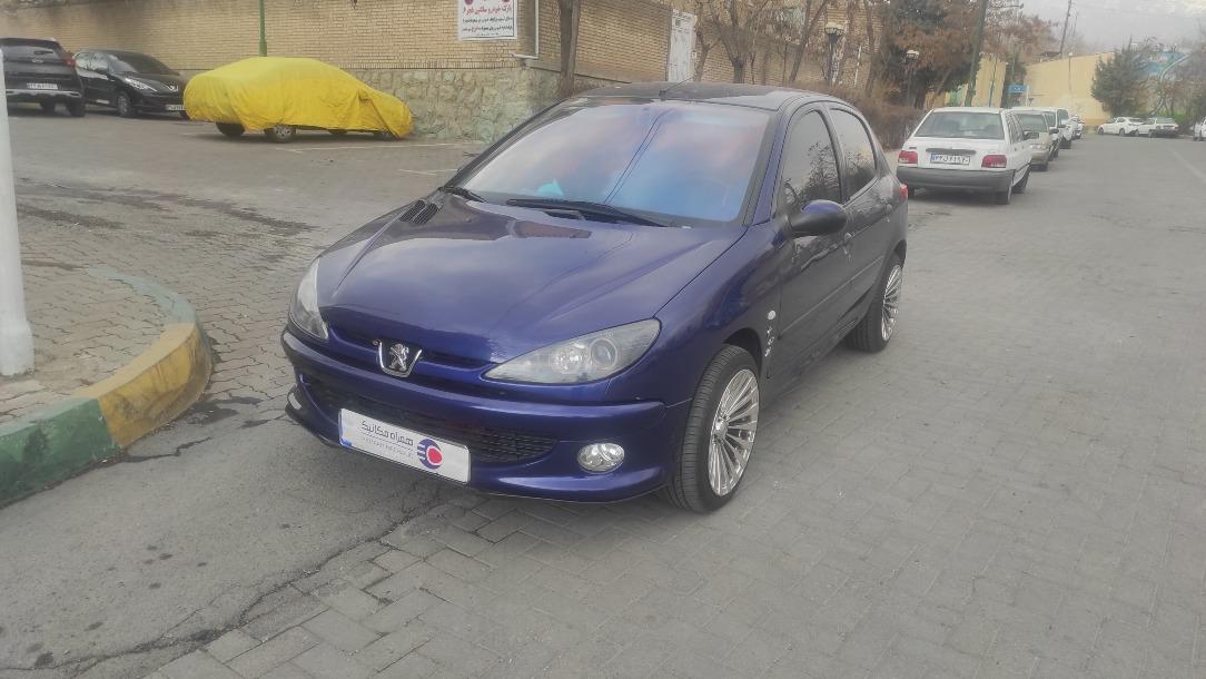 تصویر پژو 206 مدل 1398 ا تیپ 5 فول تیپ 5 فول