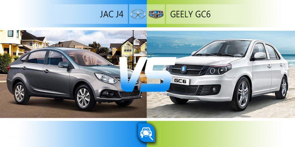 مقایسه جک j4 و جیلی Gc6