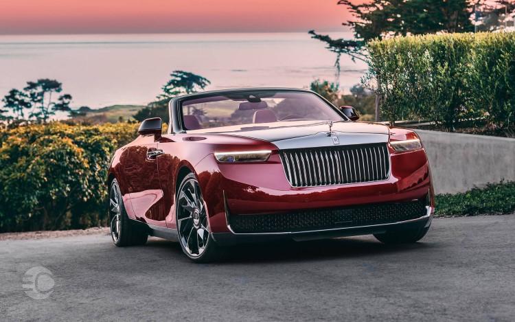رولز رویس لا رز نویر دراپ تیل (Rolls-Royce La Rose Noire Droptail)