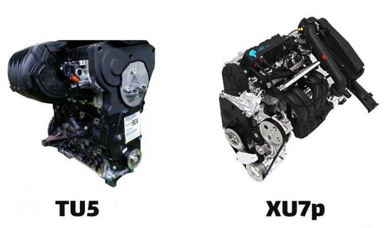 مقایسه موتور tu5 و xu7p
