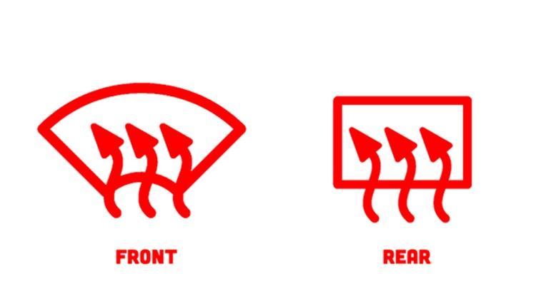 گرمکن شیشه عقب و جلو