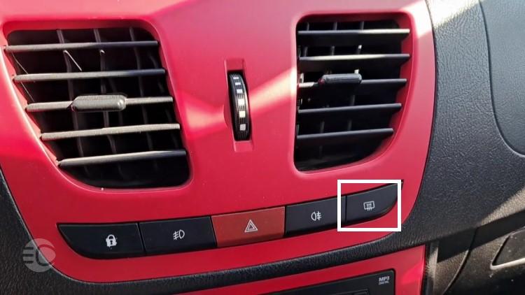 گرمکن شیشه عقب