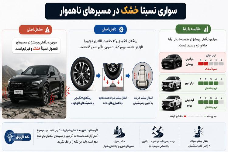 سواری خشک دیگنیتی پرستیژ و تاثیر منفی