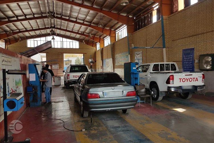 نحوه نوبت دهی مرکز معاینه فنی امام رضا