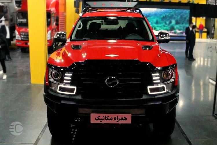 بهمن جی9 پیکاپ قوی
