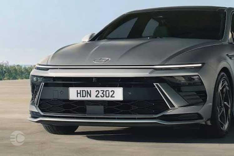 طراحی سوناتا مدل 2025 از روبهرو