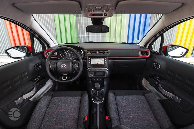 طراحی داخلی و کابین citroen c3